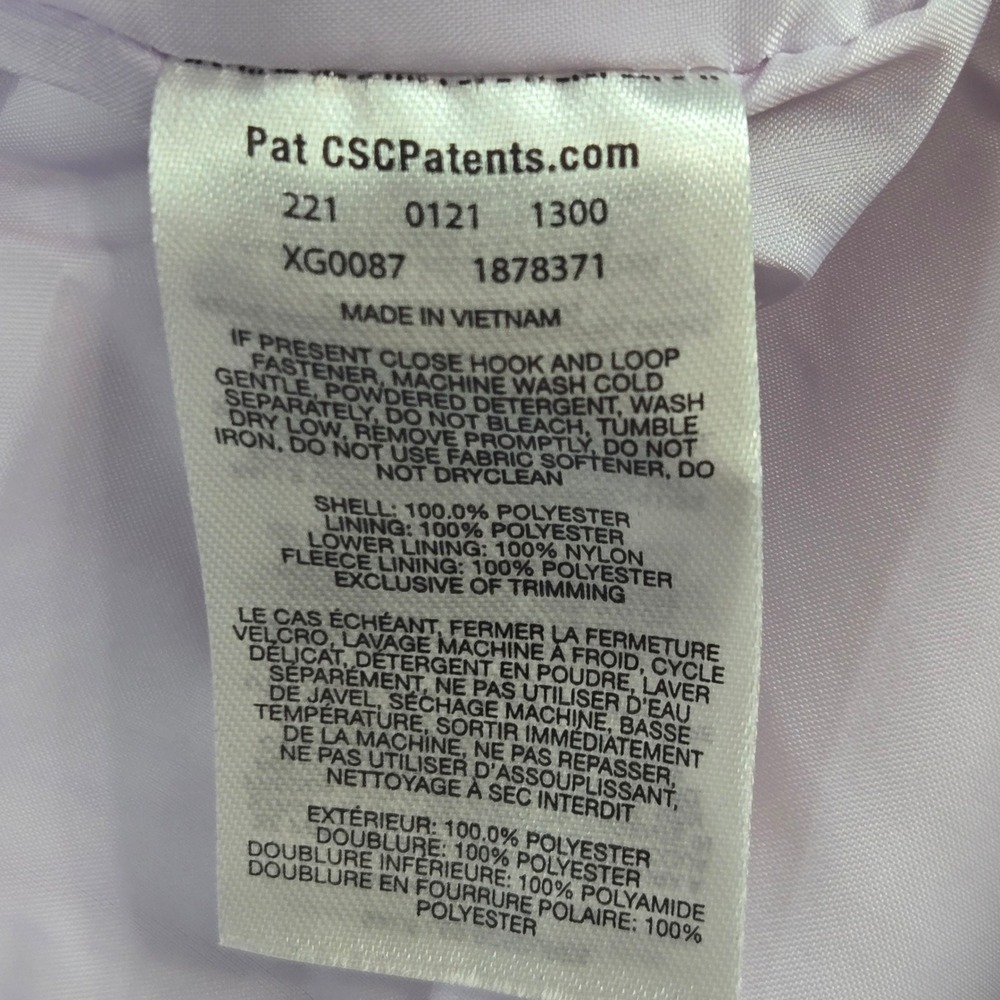 Columbia M 10/12 Abstract Fleece Lined Arctic Trip III Interchange Jacket XG0087 - Picture 10 of 10